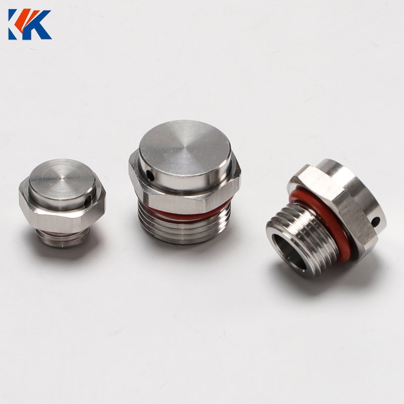 Hot Selling Waterproof plug Metric Type Stainless Steel Air Plug Breathable Valve Waterproof Metal Vent