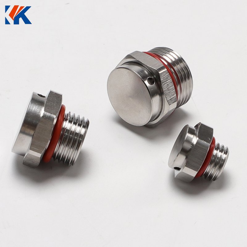 Hot Selling Waterproof plug Metric Type Stainless Steel Air Plug Breathable Valve Waterproof Metal Vent