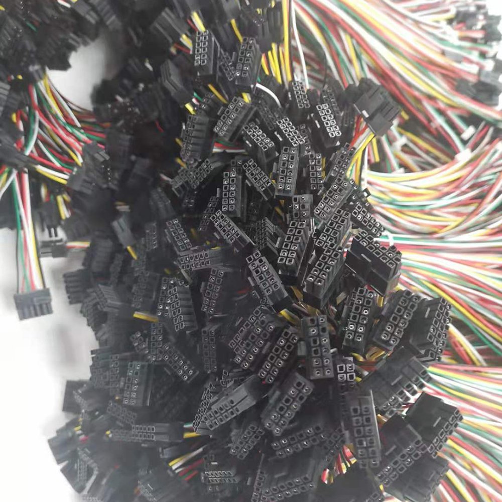 China Factory Custom Micro Fit 3.0mm TPA Dual Row Plug Housing Cable Molex MicroFit 3.0 12PIN Connector Wire Harness Assembly