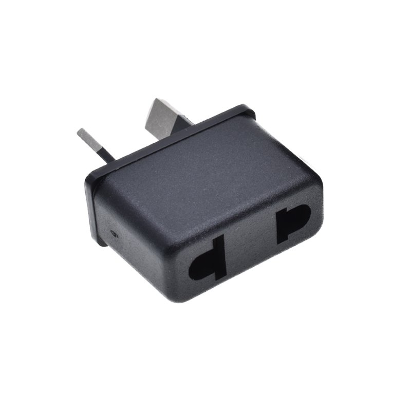 High quality EU to AU plug adapter with insulation 2 pin mini extension convertor 6A250V US to AU plug adapter for Shaver