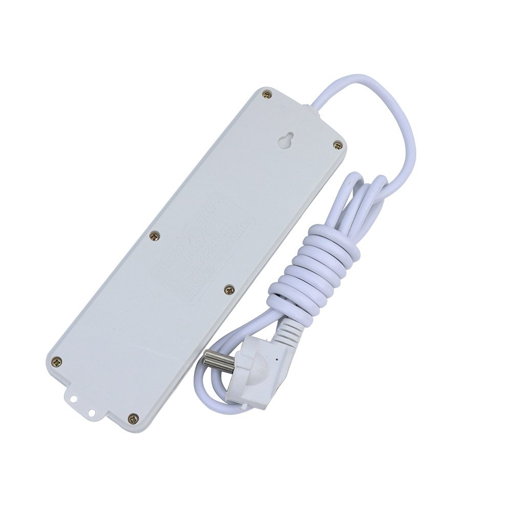 Electrical 13amps power king extension socket ac 6 pin desktop furniture power socket eu plug