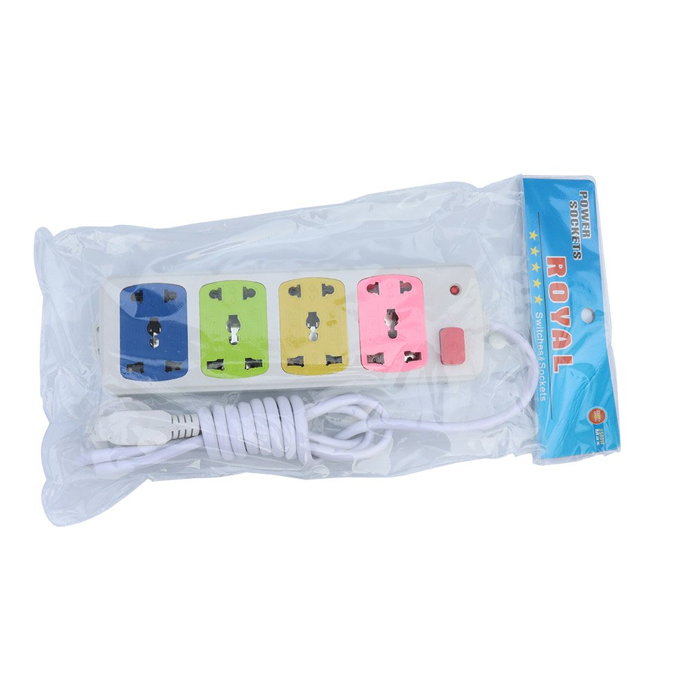 Electrical 13amps power king extension socket ac 6 pin desktop furniture power socket eu plug
