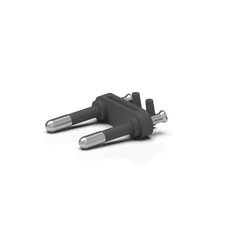 Italy 2 pins plug insert socket American 4.0mm electric 10A plug for power cord