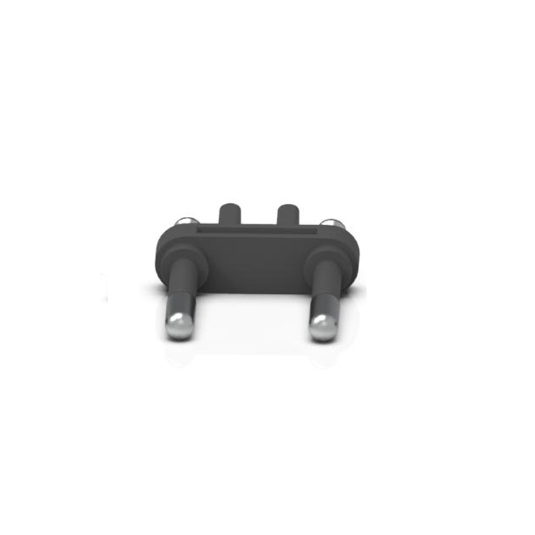 Italy 2 pins plug insert socket American 4.0mm electric 10A plug for power cord