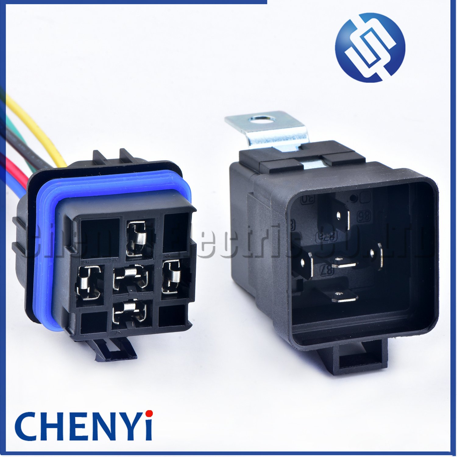 5 Pin Automotive Waterproof Wiring Connector Plug Socket 12V 24V 40A 80A relay 12077951 12065686 For Boat Auto Fan Car Relay