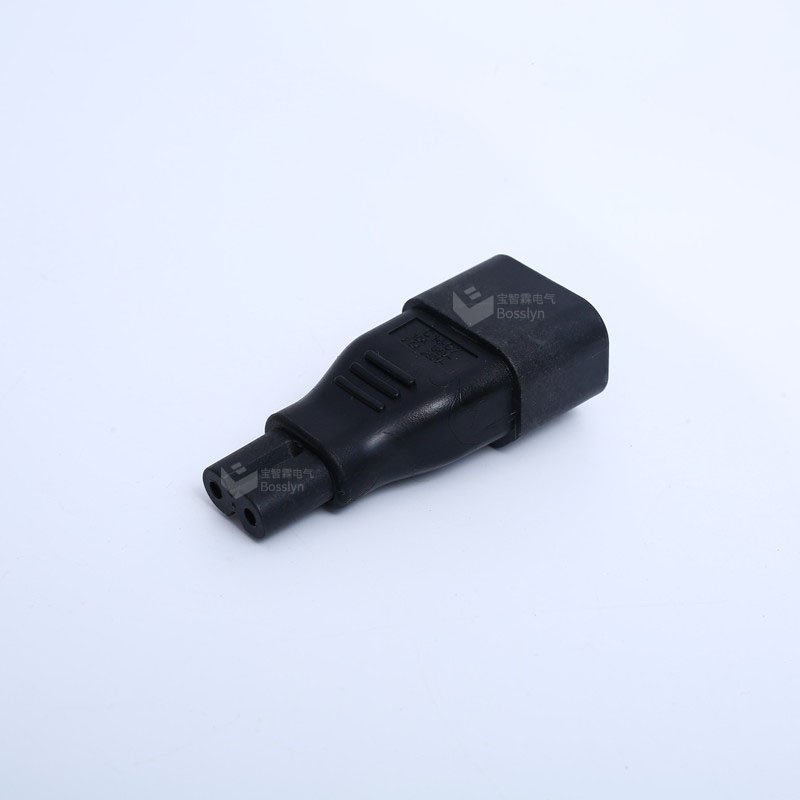 IEC Plug C14 to Figure 8 C7 Converter Adapter plug Adaptor Power Receptacle