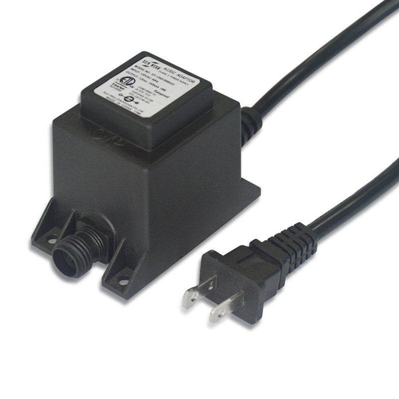 Waterproof outdoor IP68 24V plug adapters 12V with US EU AU UK 12V 24V Universal Power Adapter