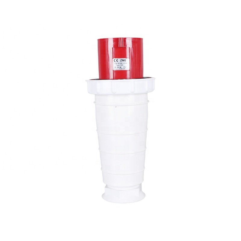 IP67 Waterproof 400V 125 Amp Industrial 5 Pin Male Plug 3 Phase 5 Pole Marine Shore Power Plug