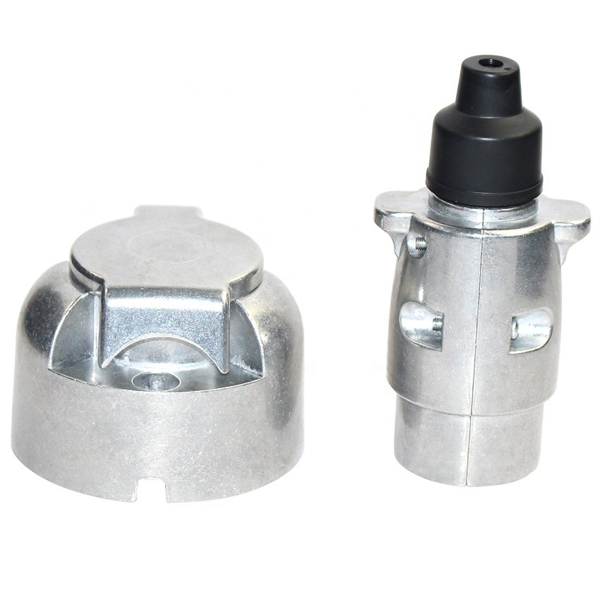 Hot Sale Trailer Connector Aluminium 7Pin Trailer Plugs For Semi Truck
