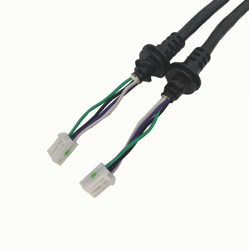 Factory Customized 4-Pin LED Ip65 Connector LED Light Bar Connector Lighting Circular Plug Outdoor Plug Wired Car Light Sensor