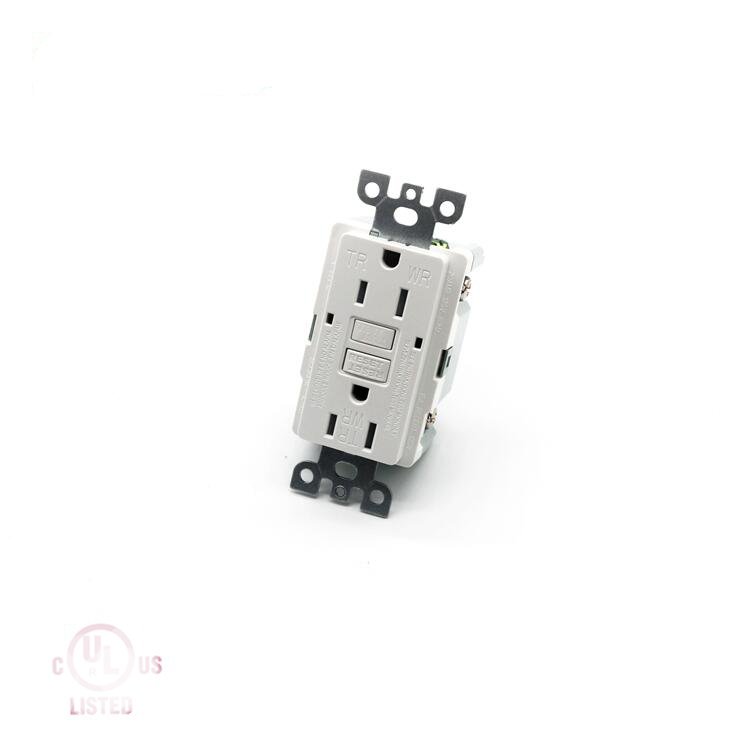 American standard GFCI duplex receptacle wall socket GFCI for kitchen restaurant
