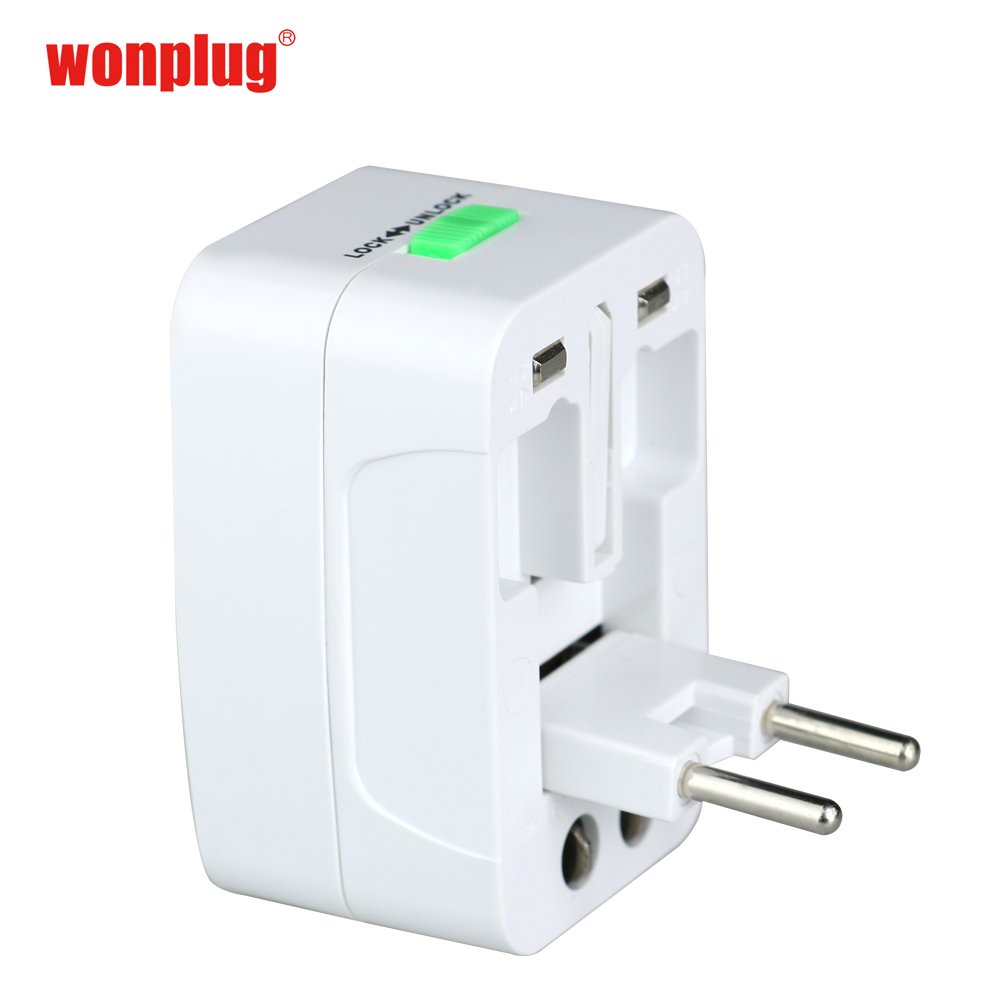 Travel Universal Electric Multi Plug Adaptor All In One Adapter eu us au uk Travel universal Adapter with CE RoHS Certificate