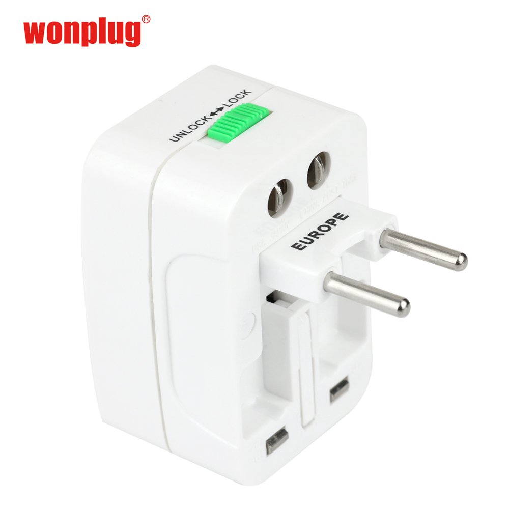 Travel Universal Electric Multi Plug Adaptor All In One Adapter eu us au uk Travel universal Adapter with CE RoHS Certificate