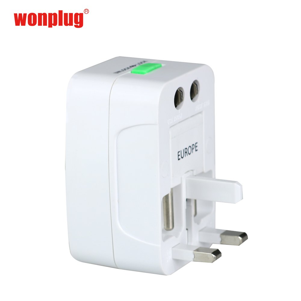 Travel Universal Electric Multi Plug Adaptor All In One Adapter eu us au uk Travel universal Adapter with CE RoHS Certificate