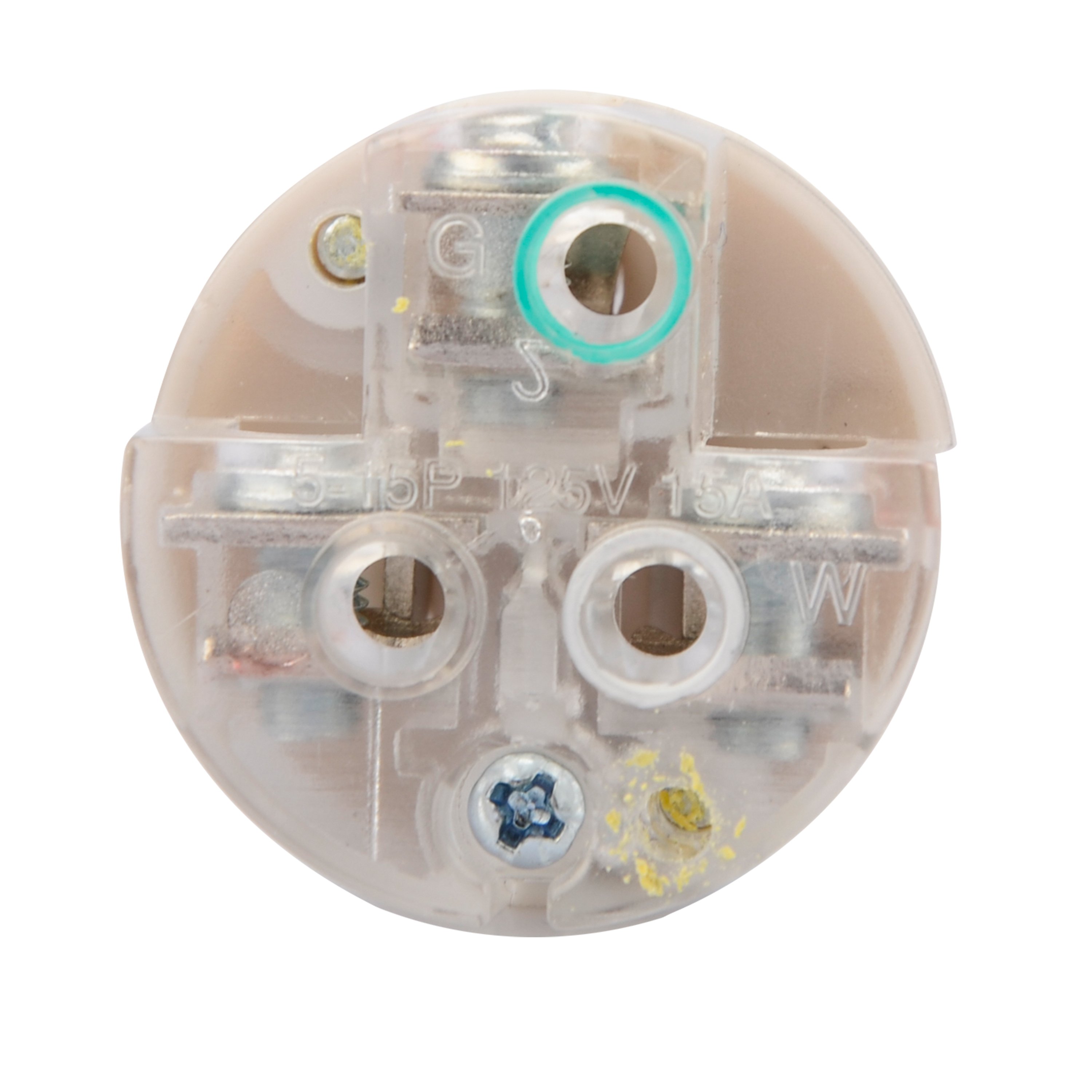 Heavy Duty Electrical Replacement Plug NEMA 5-15 and Connector for Extension Cord 15Amp 125V