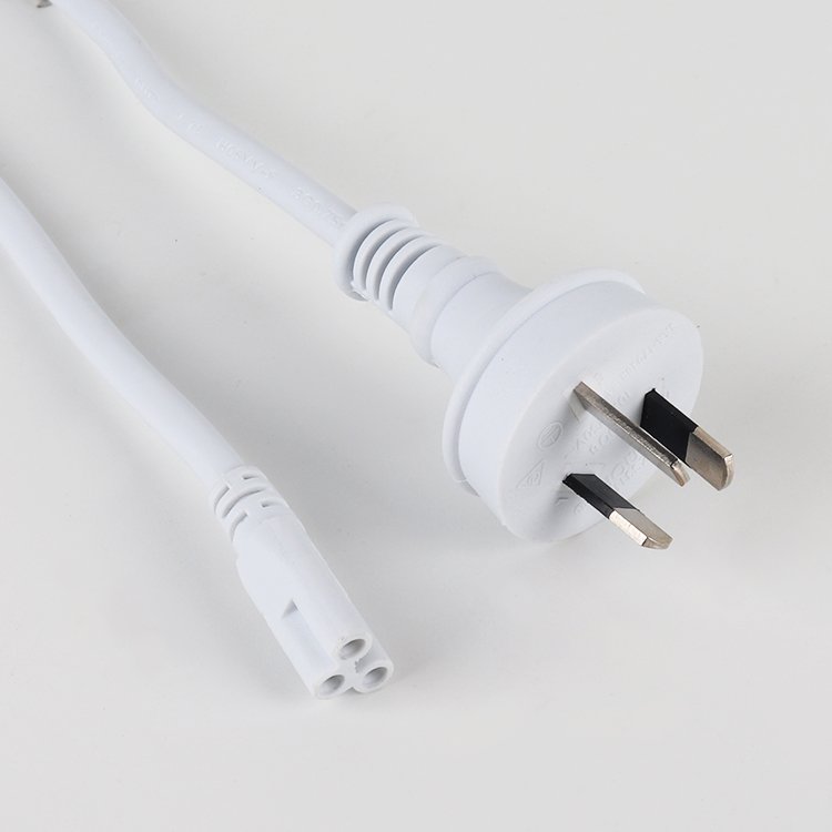Factory Wholesale Australian Standard Plug LED Lamp 3pin Power Plug To Bare End Supply Cable Power Cord With SAA