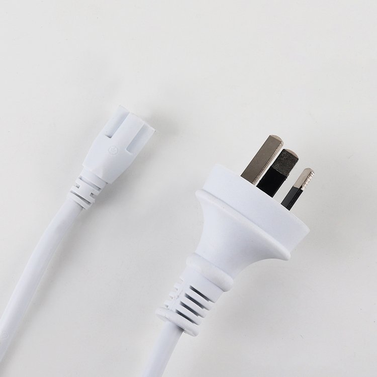 Factory Wholesale Australian Standard Plug LED Lamp 3pin Power Plug To Bare End Supply Cable Power Cord With SAA