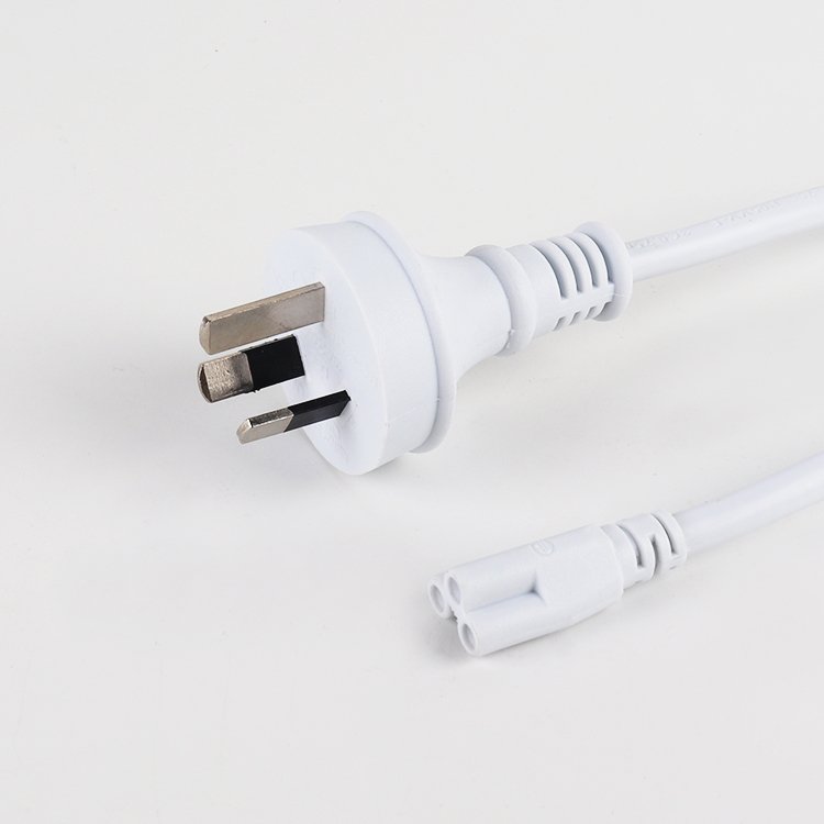 Factory Wholesale Australian Standard Plug LED Lamp 3pin Power Plug To Bare End Supply Cable Power Cord With SAA