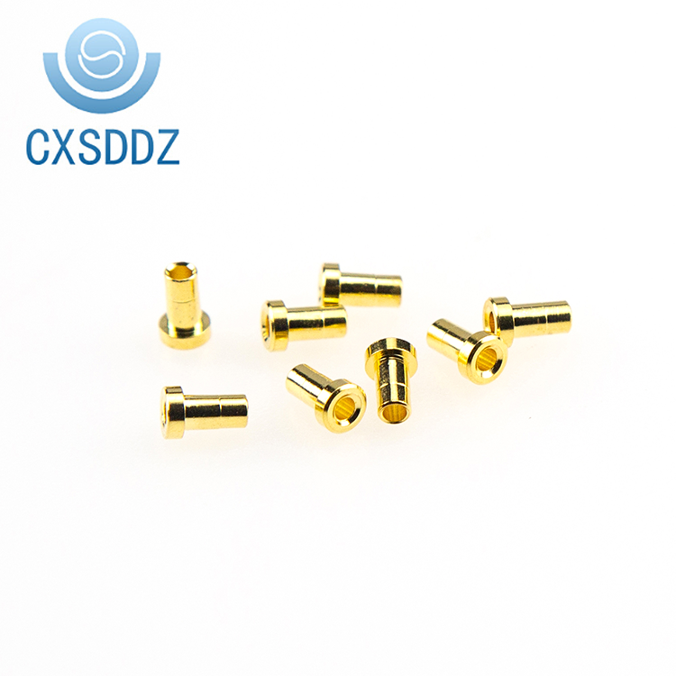 CXSDDZ-ZW21 Nickel or gold plated Brass 2mm banana socket for pcb mounting