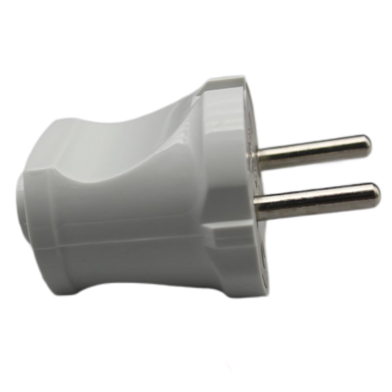White 250v General Purpose Wiring Small Products German European Style Power Plugs