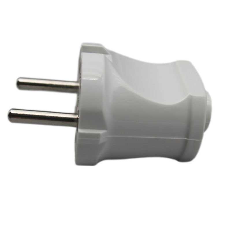 White 250v General Purpose Wiring Small Products German European Style Power Plugs