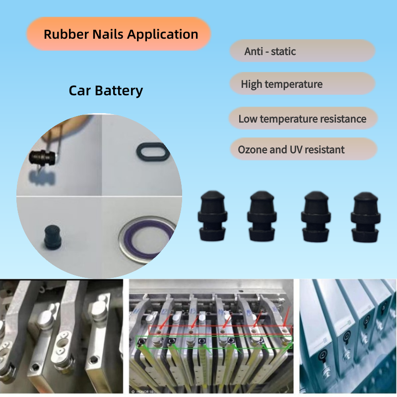 Wholesaleproducts Dust Cover Plugs 20-90 Shore A Stopper Rubber Plug for New Energy Vehicles