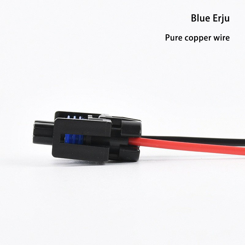 Car 2-pin waterproof air pump plug, blue 2-plug air conditioner 12162017 DJ70217A-1.5-21 Car connector socket