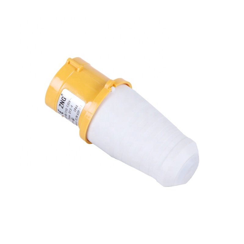 Hot Selling UK 110V/130V 16A-4H 3 Pin 2P+E Industrial Site Plug
