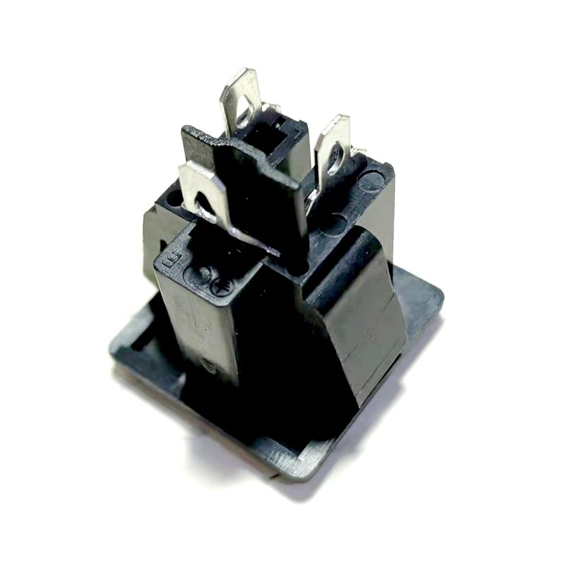 AC power inlet embed plug female industrial 3pin wall socket ac outlet socket 15A 250V