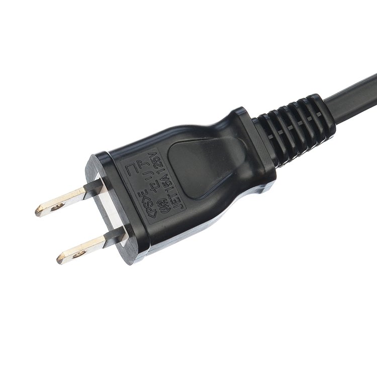JAPANESE Standard 2 flat Poles PSE Certificated Power Plug Used for Home Appliance Extension Cord