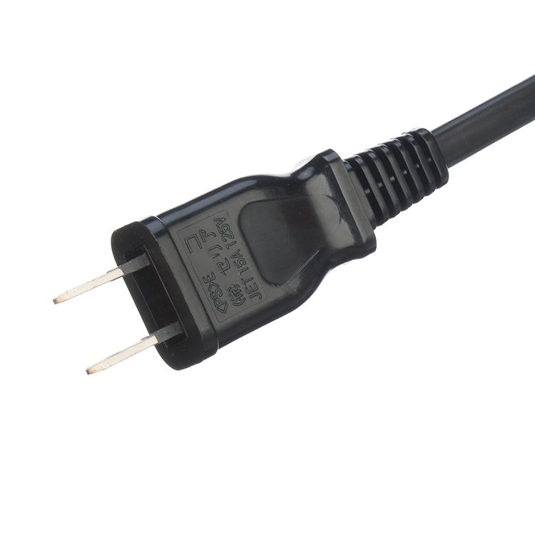 JAPANESE Standard 2 flat Poles PSE Certificated Power Plug Used for Home Appliance Extension Cord