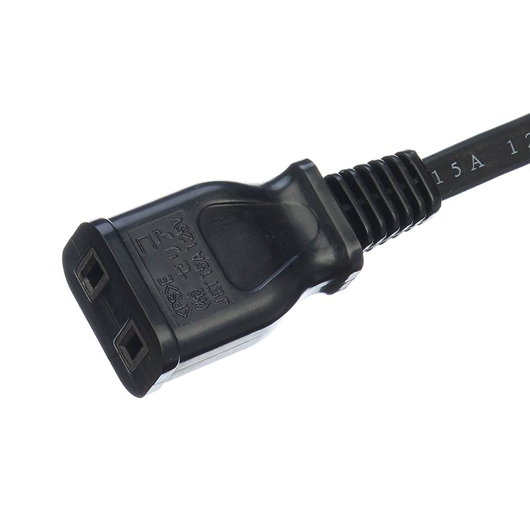 JAPANESE Standard 2 flat Poles PSE Certificated Power Plug Used for Home Appliance Extension Cord