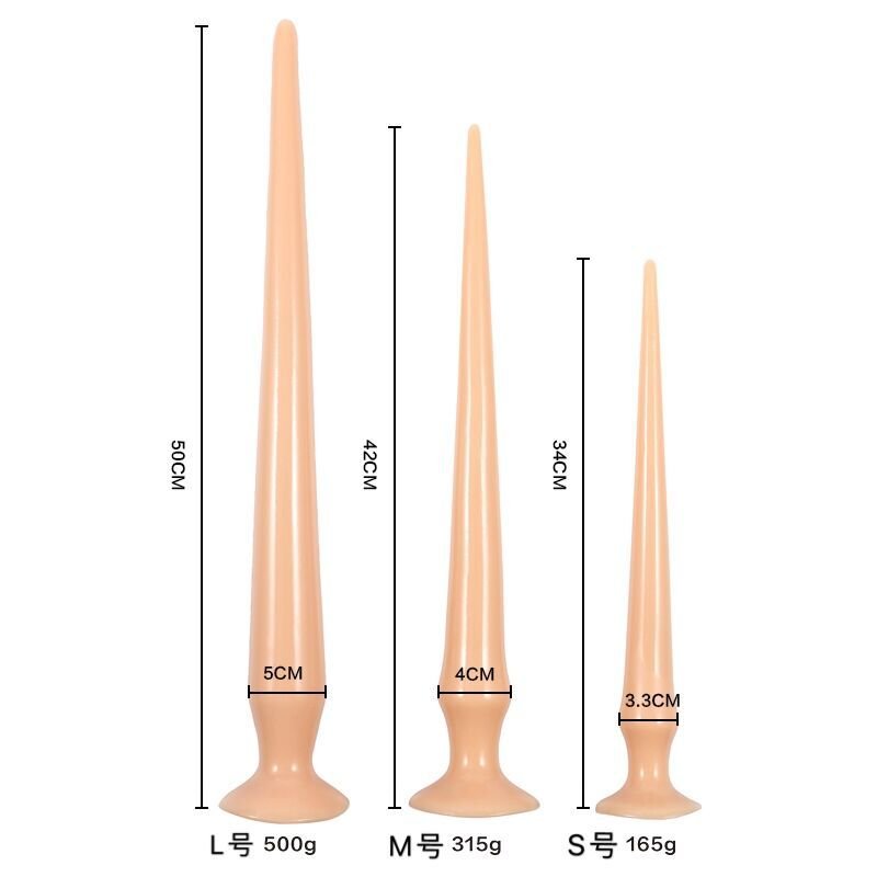 Deep Insertable Extremely Long Big Butt Plug Anal Toys
