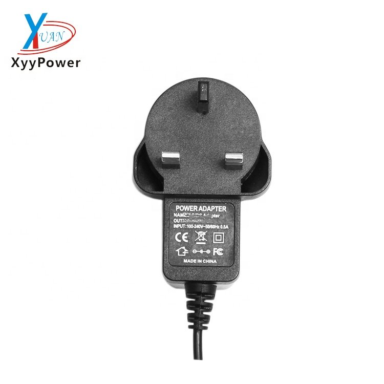 Singapore market 5v 9v 12v 0.5a 1a 1.5a 2a UK plug safety mark power adapter