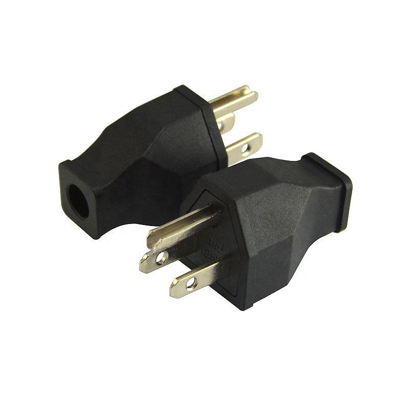US 3 pins industrial power cord plug US thailand power plug adapters 15A 125v replacement electrical usa plug