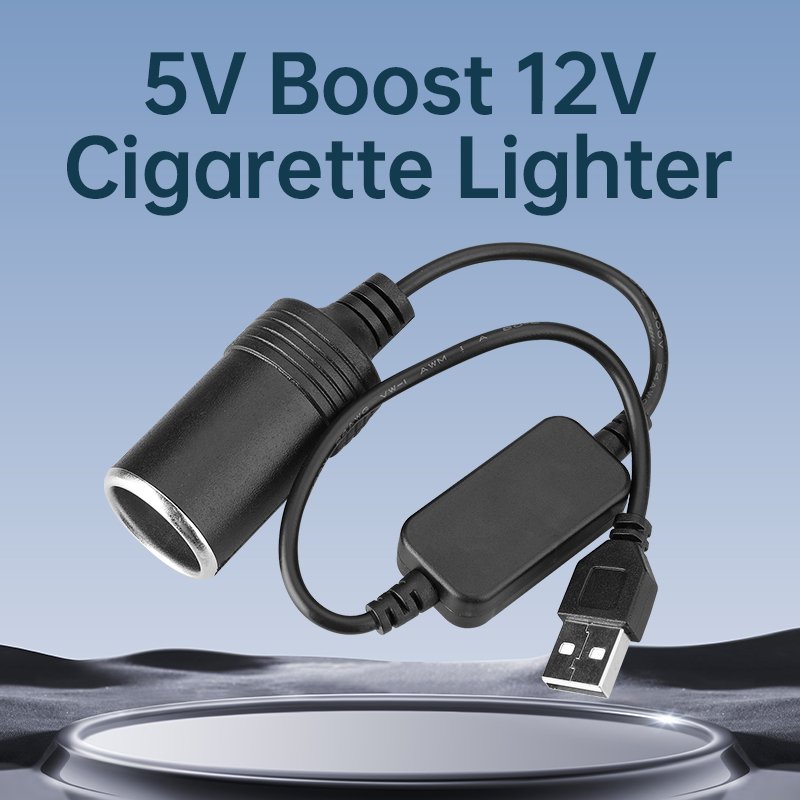 Factory car lighter socket with 12v cigarette plug to usb-c cable 2 meters 3 amps