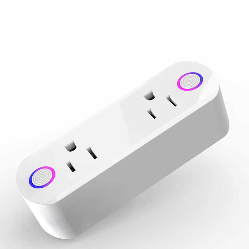 Wholesale stock most popular tuya Smart home Life 15A Smart Plug US Wifi Plug Socket Wifi smart Plug Works with Alexa