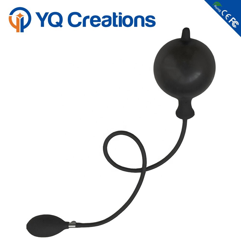 Big Expandable Silicone Sex Toys Pump Inflatable dilator Anal Butt Plug