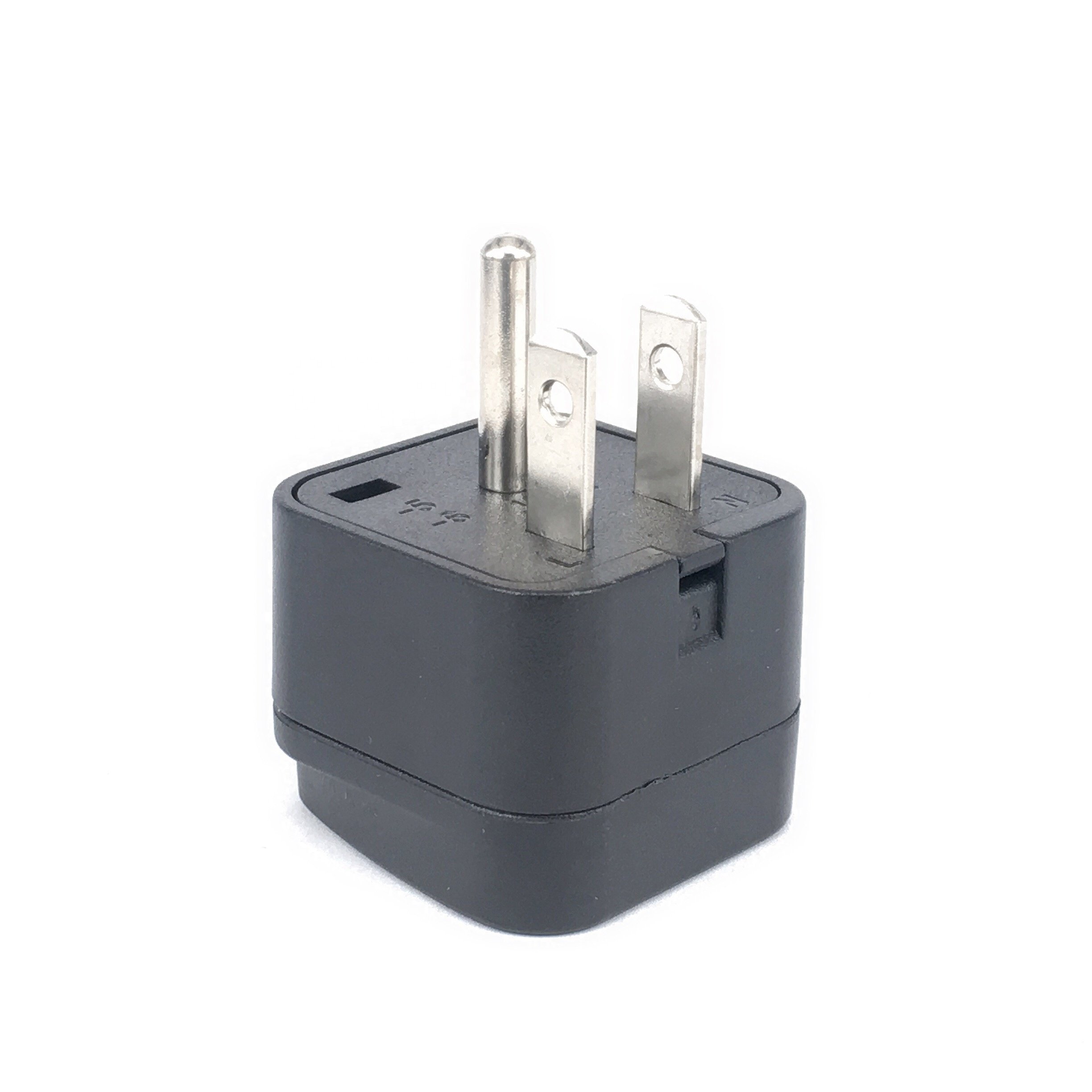 US Travel Plug Adapter EU/UK/AU/IN/CN/JP/Asia/Italy/Brazil to USA (Type A) & European Plug Adapter International travel adapter