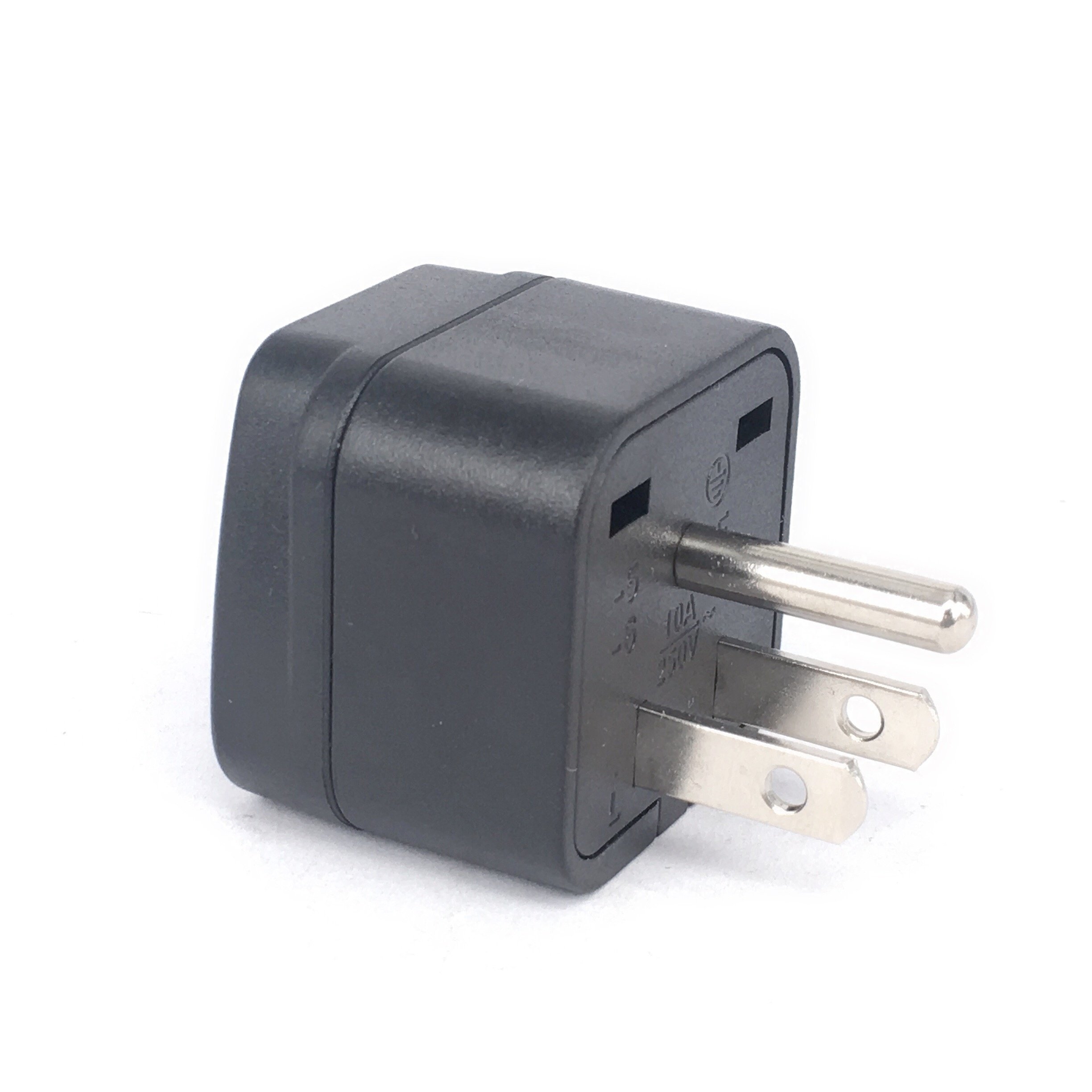 US Travel Plug Adapter EU/UK/AU/IN/CN/JP/Asia/Italy/Brazil to USA (Type A) & European Plug Adapter International travel adapter