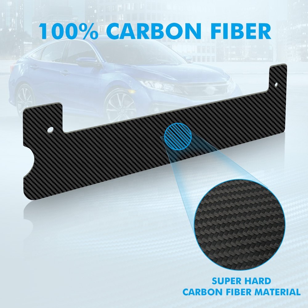Bevinsee Dry Carbon Fiber K20 K24 K Series Spark Plug Cover For Honda Accord Civic CRV For Acura