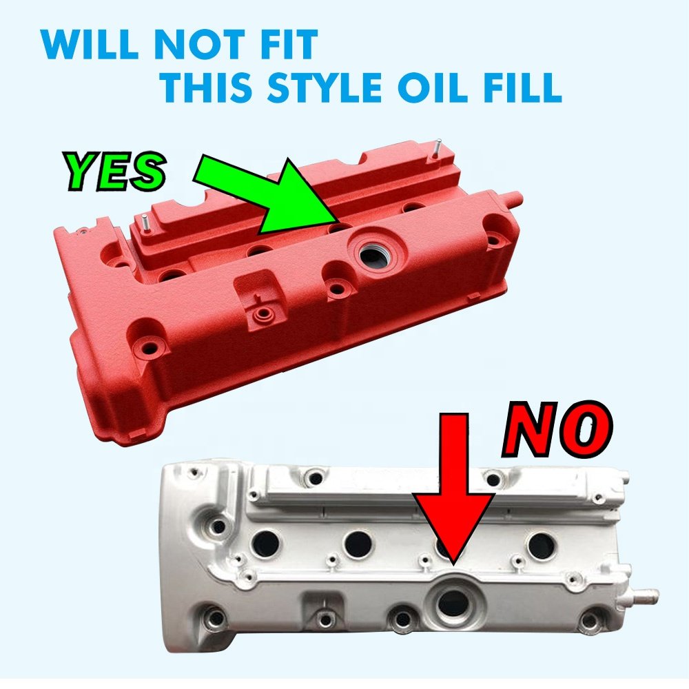 Bevinsee Dry Carbon Fiber K20 K24 K Series Spark Plug Cover For Honda Accord Civic CRV For Acura
