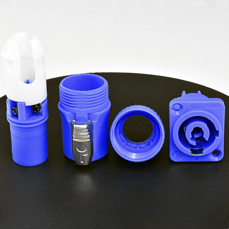 20A Connector Stage Light Plug Aviation Power Industrial Plug Beam Light Sound LED Screen Power Plug Socket AC/DC