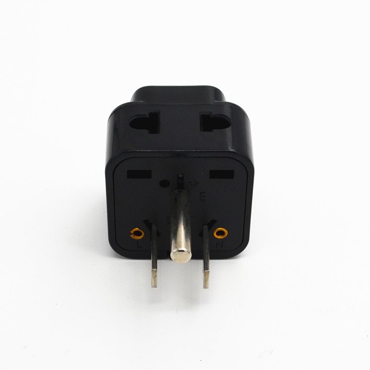 White/Black Universal Travel Adapter AU UK EU to US Plug Splitter Travel Wall AC Power Adapter 250V 10A Socket Converter