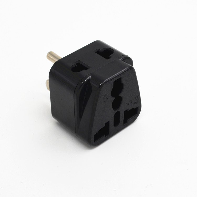 White/Black Universal Travel Adapter AU UK EU to US Plug Splitter Travel Wall AC Power Adapter 250V 10A Socket Converter