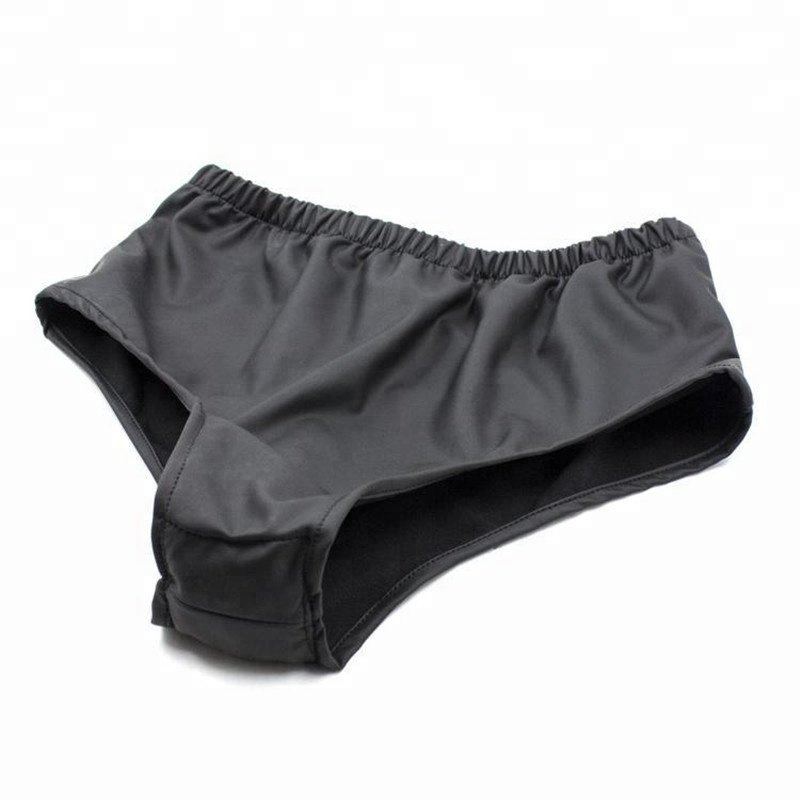 Masturbation Dildo Underwear Panties Unisex Pants Anal Plug with Elastic Waist