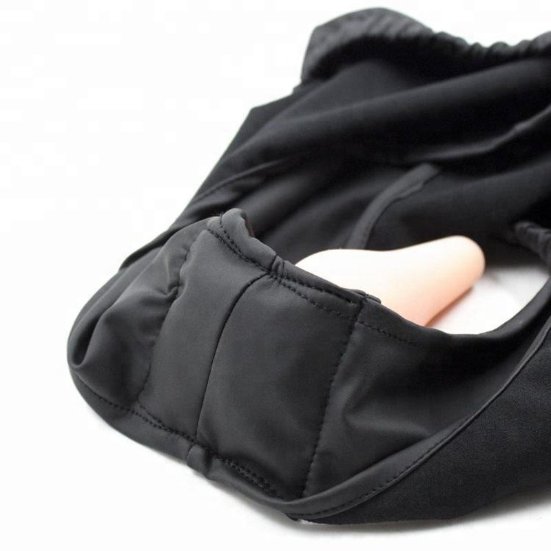 Masturbation Dildo Underwear Panties Unisex Pants Anal Plug with Elastic Waist