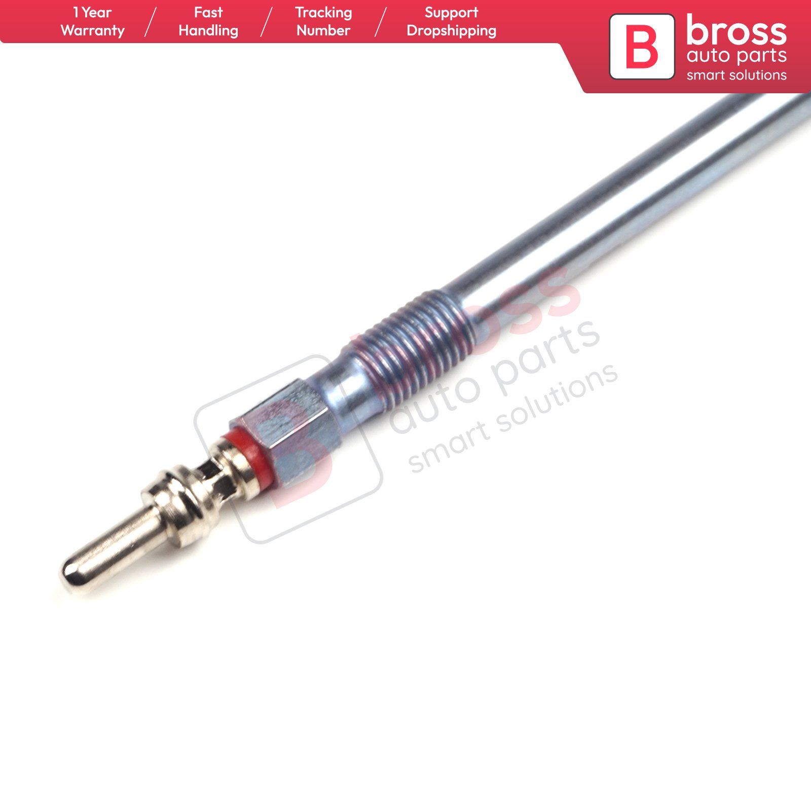 BGP18 1 Piece Heater Glow Plugs GX2148, 0100266011, A0011597101 Bross Auto Parts Made In Turkey High Quality Product