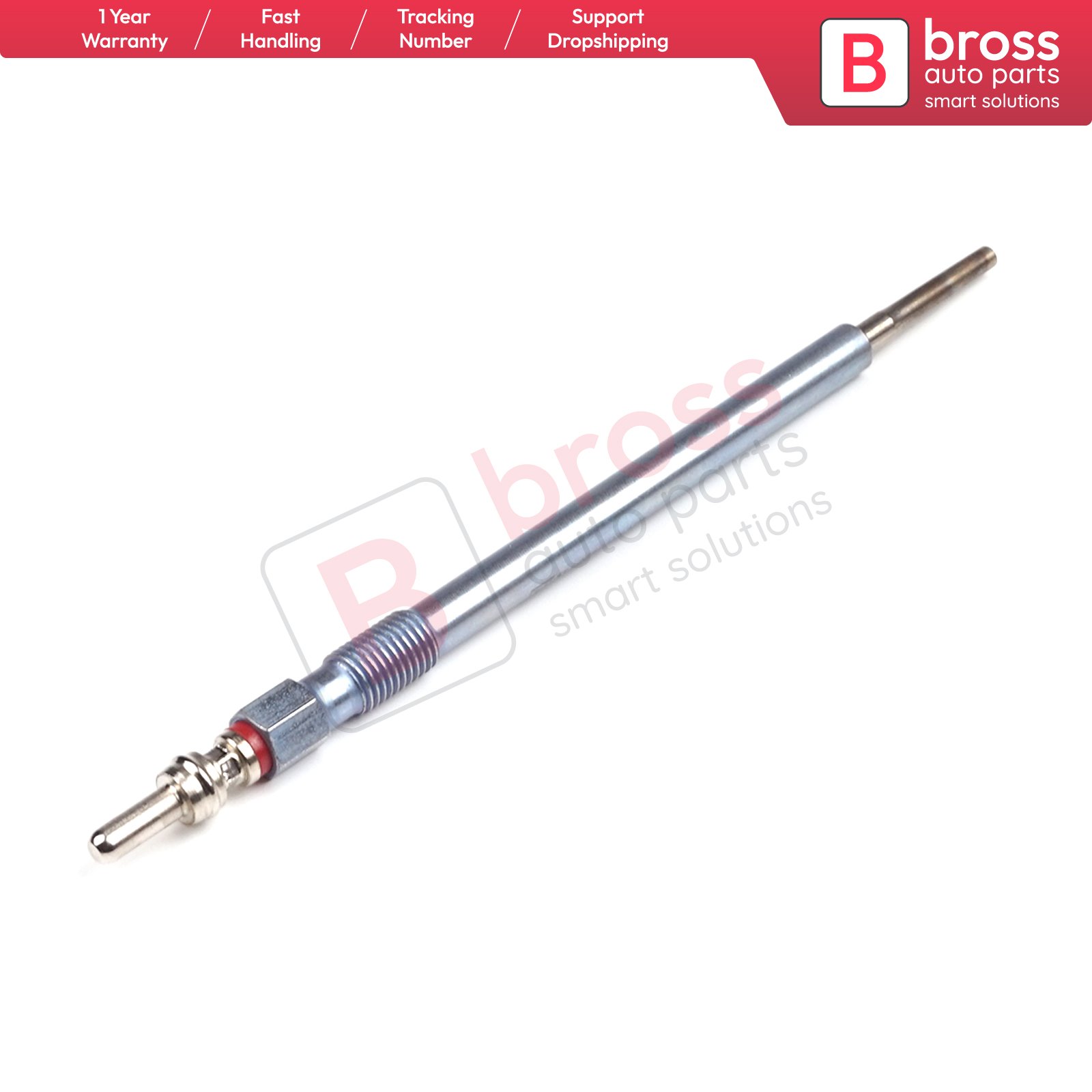 BGP18 1 Piece Heater Glow Plugs GX2148, 0100266011, A0011597101 Bross Auto Parts Made In Turkey High Quality Product