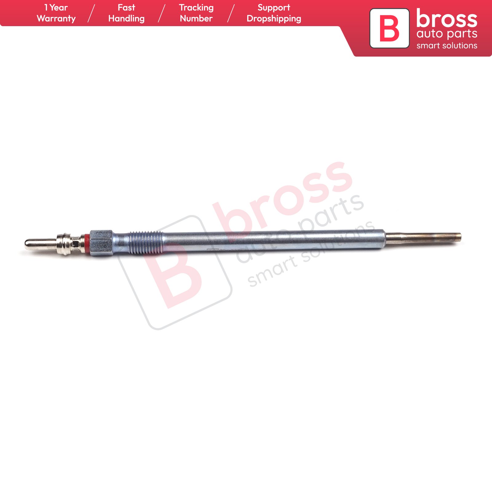 BGP18 1 Piece Heater Glow Plugs GX2148, 0100266011, A0011597101 Bross Auto Parts Made In Turkey High Quality Product